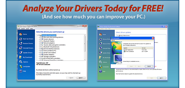 Analyze Your Drivers Today for FREE (and see how much you can improve your PC.)