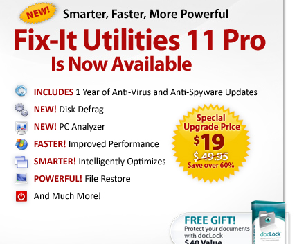 Smarter, Faster, More Powerful Fix-It Utlilities 11 Pro Is Now Available