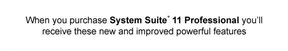 System Suite 11 Professional