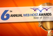 6th Annual Web Hosting Awards - Best of 2011