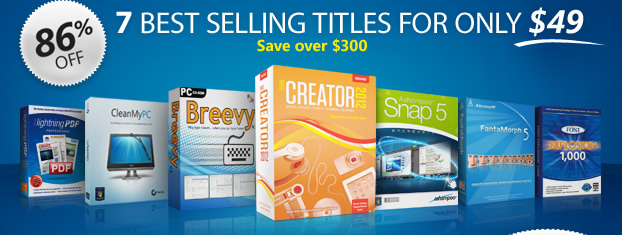 7 Best Selling Titles for Only $49 - 86% Off - Save over 300+