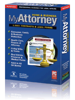 what is included in myattorney home and business software