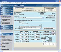 Bookkeeper Calculate Payroll and Time Sheets Screen Shot