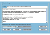 Create Customized Databases Screen