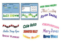 Customize Design screen