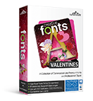 Creative Fonts Valentines