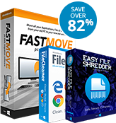 FastMove + File Cleaner + Easy File Shredder